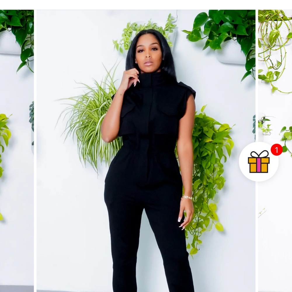 Elegant Black Women's Jumpsuit